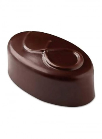 Chocolate Mold Brown 21x37x14millimeter