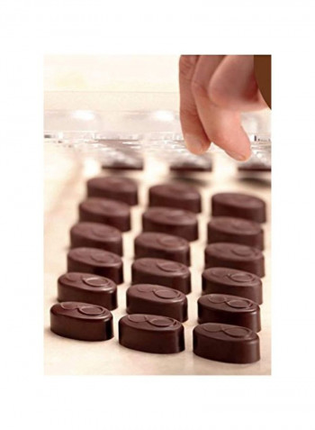 Chocolate Mold Brown 21x37x14millimeter