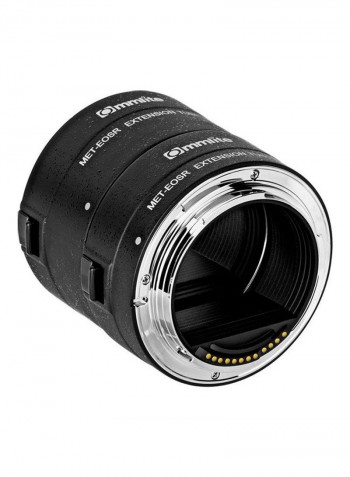 Automatic Macro Extension Tube Black/Silver