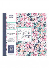 Refillable Scrapbook Album Pink/Green/Black