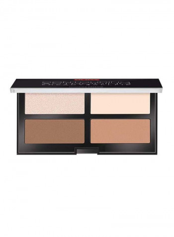4 Shades Concealer And Contour Powder 001 Light Skin