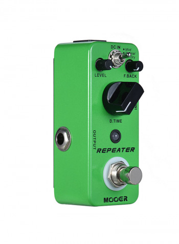 Repeater Digital Delay Guitar Effect Pedal 3 Modes True Bypass