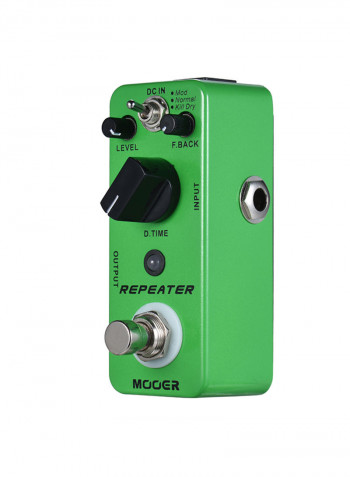 Repeater Digital Delay Guitar Effect Pedal 3 Modes True Bypass