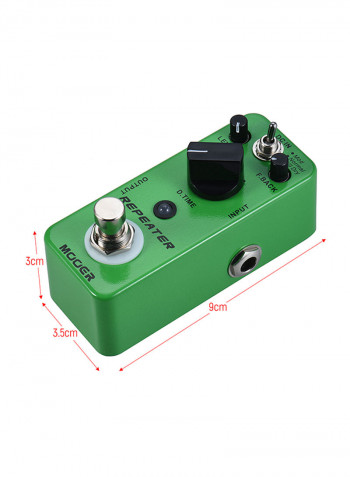 Repeater Digital Delay Guitar Effect Pedal 3 Modes True Bypass
