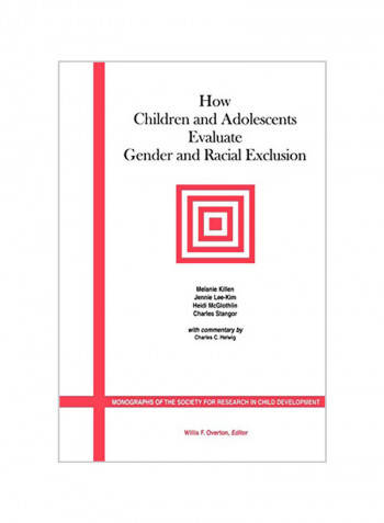 How Children and Adolescents Evaluate Gender and Racial Exclusion Paperback