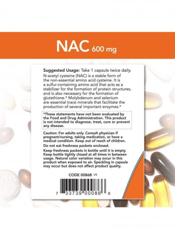 Pack Of 2 L-Ornithine Fitness Amino Acid 500mg - 120 Capsules