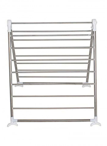 Wenko Profi Bath Tub Laundry Dryer Silver 150x65x2.5centimeter
