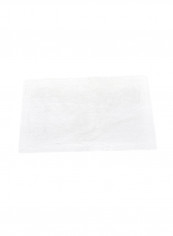 Soft Plush Pattern Living Room Floor Mat White 50 x 80centimeter