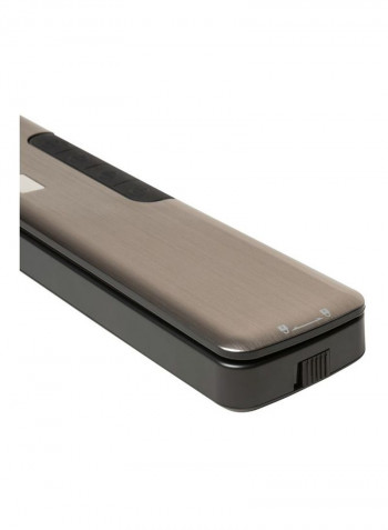 Portable Automatic Vacuum Sealer Brown/Black 428x84x38millimeter