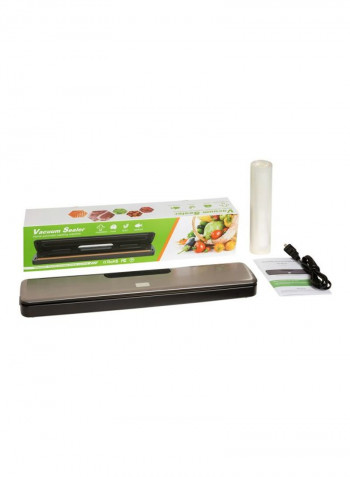 Portable Automatic Vacuum Sealer Brown/Black 428x84x38millimeter