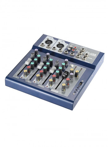 4-Channel Live Mixer With Adapter