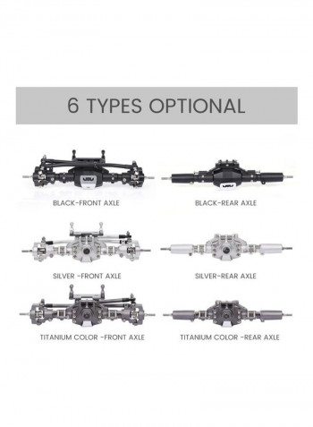Replacement Aluminum Alloy Front Axle For RC Car