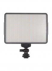 Photography LED Light Panel 17.5x2x12.5centimeter Black/Yellow/Orange