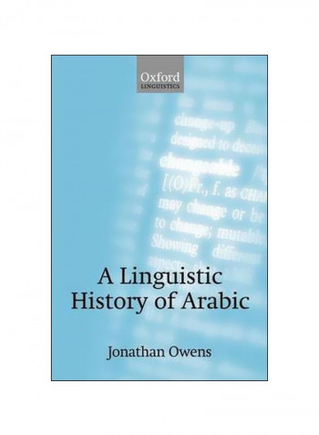 A Linguistic History Of Arabic Paperback
