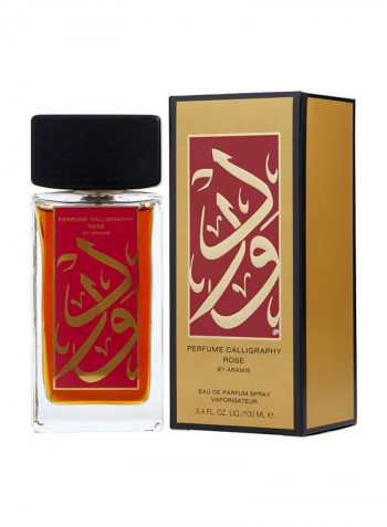 ماء عطر كاليجرافي روز 3.4أوقية