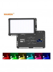 LED Video Light With Lighting Effects And Built In Battery Black/White