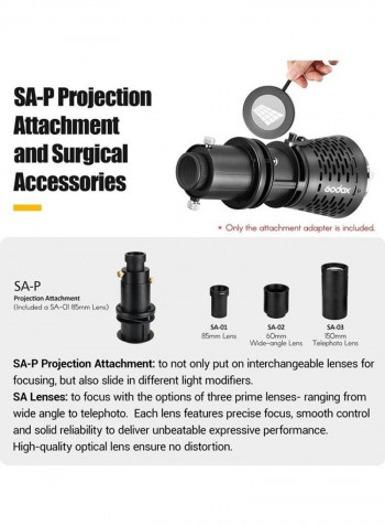 S30 Mount For SA-P Projector Black
