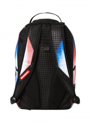 Kids Shark Print Backpack 11.5 Inches Blue