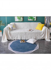 Nordic Style Dust-Proof Soft Slipcover White 180 x 270centimeter