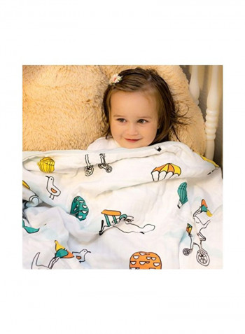 Organic Muslin Toddler Blanket