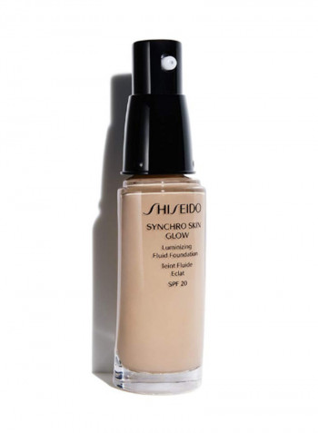 Synchro Skin Glow Luminizing Fluid Foundation With SPF 20 Golden 5