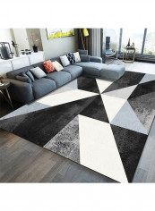 1 Piece Living Room Rug Black 80*180 (W*L)cmcm