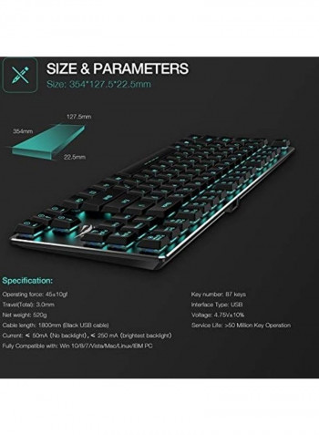 Mechanical Wired Gaming Keyboard
