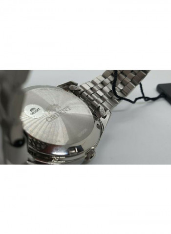 Men's Orient Black Dial Stainless Steel Analog Watch OW-SAB0D005B