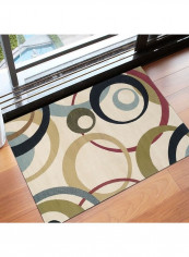 Eco-Friendly Anti-Slip Floor Rug Multicolour 80 x 180cm