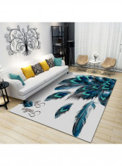 Elegant Comfortable Anti-Slip Living Room Rug Multicolour 80 x 180cm