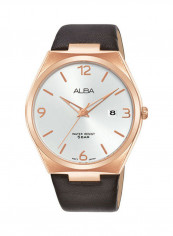 Watch Band 50M Water Resistant Leather Analog As9H88X1 للرجال