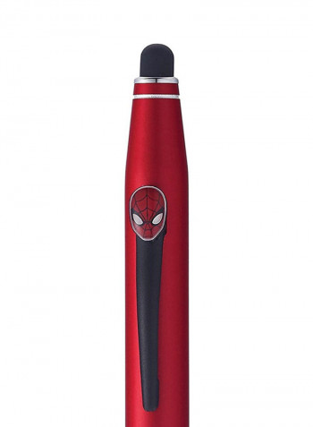 Tech2 Marvel Spider-Man Ballpoint Pen With Journal Black/Blue/Red