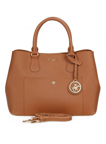 Tote Bag With Strap Tan