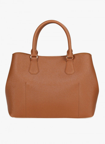 Tote Bag With Strap Tan