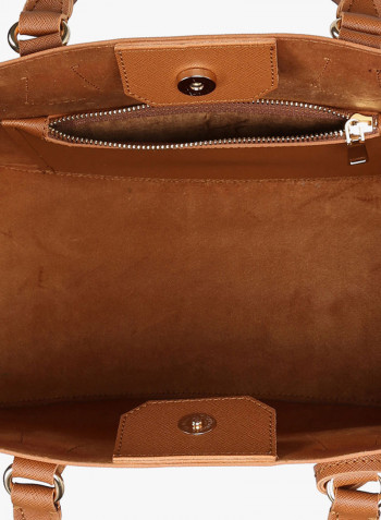 Tote Bag With Strap Tan