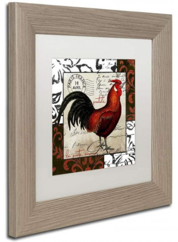 Europa II Framed Wall Art Multicolour 11 x 11inch