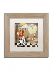 Childhood II Framed Wall Art Multicolour 11 x 11inch