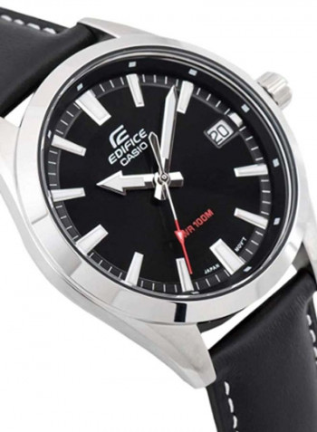 Men's Leather Analog Watch EFV-100L-1AVUEF