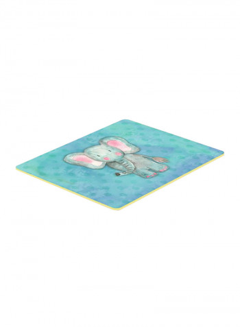 Elepant Kitchen Mat Multicolour 10 x 19inch