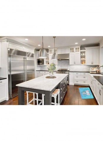 Elepant Kitchen Mat Multicolour 10 x 19inch