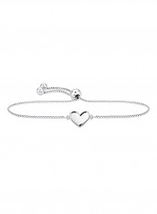 925 Sterling Silver Heart Shape Bracelet