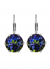 925 Sterling Silver Mystic Topaz Studded Studs Earrings