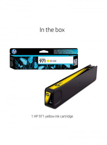 971 Original Ink Cartridge Yellow