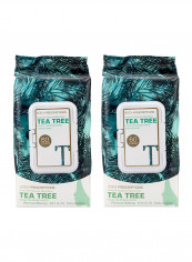 Pack Of 2 Tea Tree Facial Cleansing Wipes reviews Pack Of 2 Tea Tree Facial Cleansing Wipes