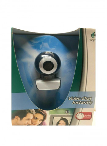 Webcam 1.82meter Blue/Silver