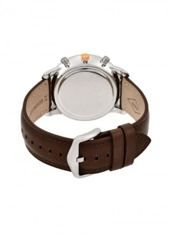 Men's Water Resistant Leather Analog Watch FS5408