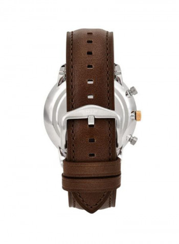 Men's Water Resistant Leather Analog Watch FS5408