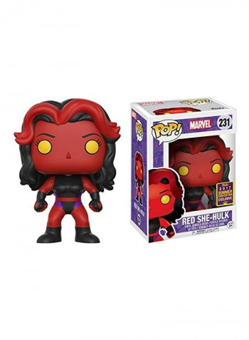 Red She-Hulk  Pop! Vinyl Figure Bundle 4x7inch
