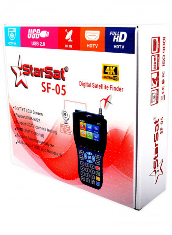 Satellite Finder SF-05 Black/Blue