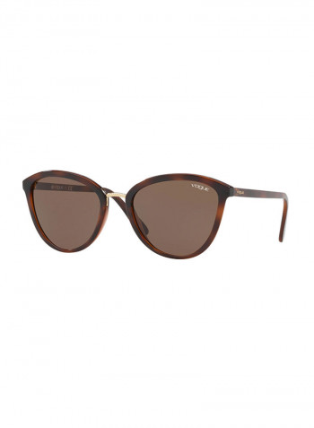 Women's Cat Eye Frame Sunglasses - Lens Size: 57 mm